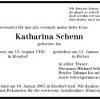 Ioo Katharina 1930-2005Todesanzeige